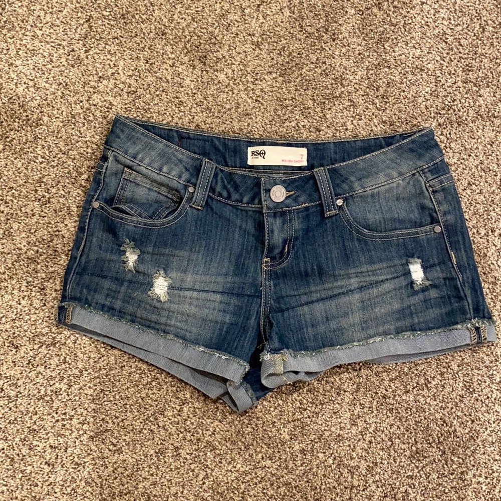 RSQ Teen Girls Denim Shorts Size 7